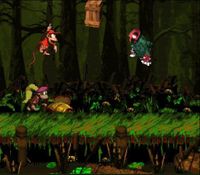Donkey Kong Country 2 sur Nintendo Super Nes
